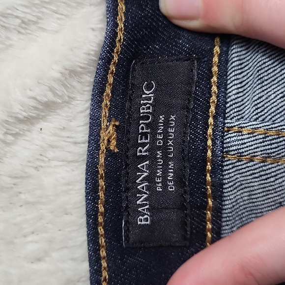 Banana Republic High Rise Flare Premium Denim Jean Women's 30 - Picture 6 of 8
